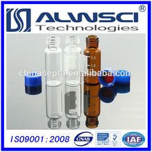 1.5-2ml clear glass screw autosampler vial with marking spot